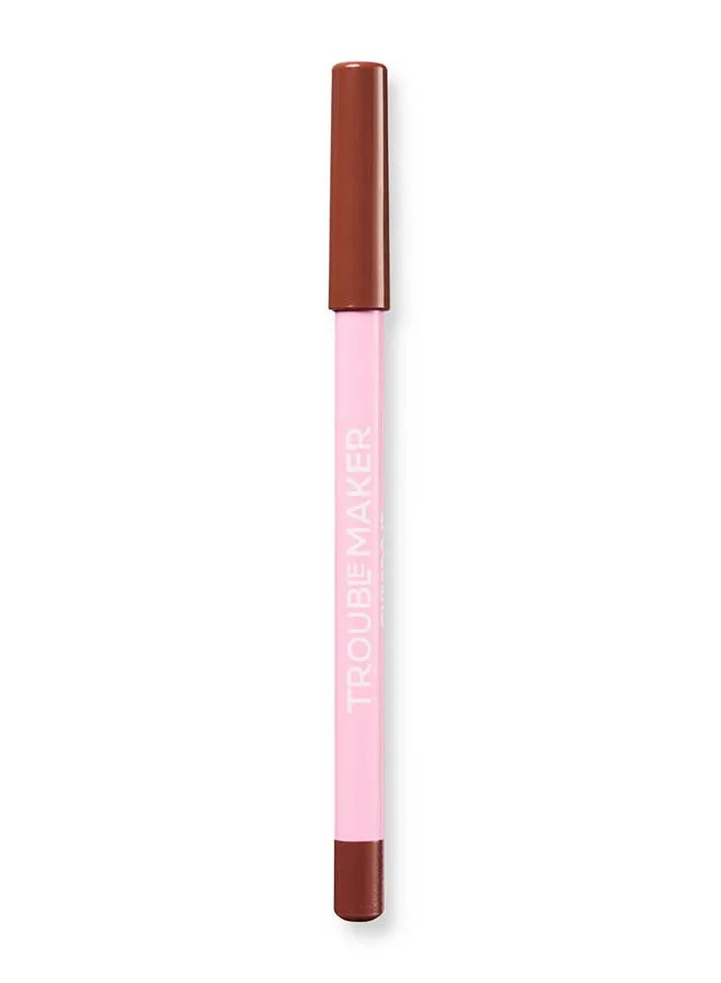 صانع المتاعب Overdo It Lip Liner Pencil Spit It Out Brown